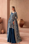 Night Zinc Bridal Suit – Elegant Designer Wedding Outfit